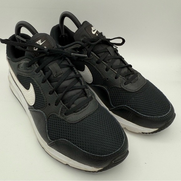 Women's Nike Air Max SC Black White Athletic Sneakers‎ Shoes CW4554-001 Size 8 - Picture 2 of 6
